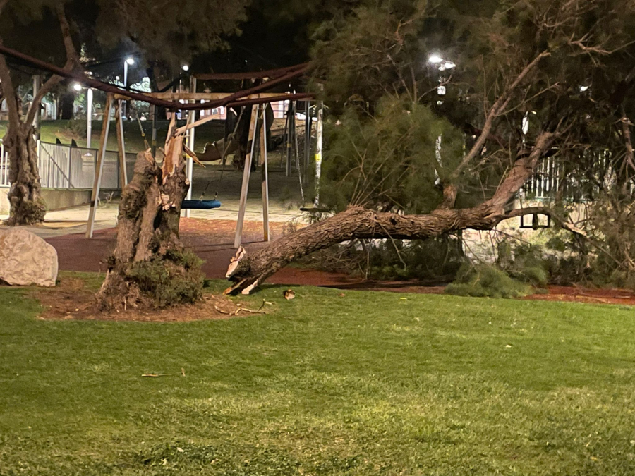 الأرصاد: الليلة تشهد ذروة المنخفض الجوي والأمطار ستعم البلاد وأضرار في البنى التحية في يافا 